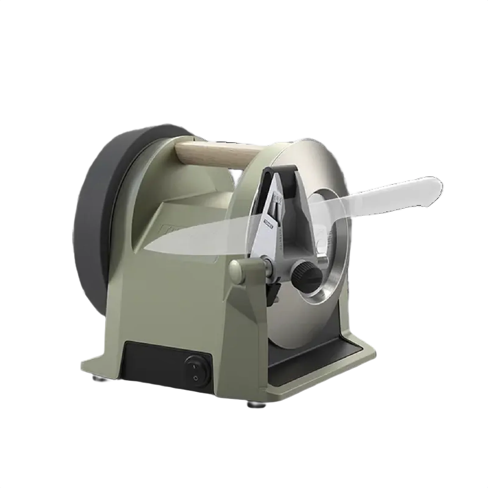 Fine Crafted Tormek Ash Green T-1 Kitchen Knife Sharpener Comfortable
