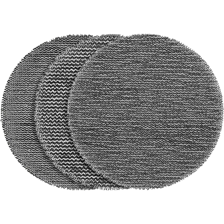 Genuine Milwaukee 3 Assorted 80 120 180 Grit Mesh Sanding Discs w POWERGRID™ 36pk Long-Lasting