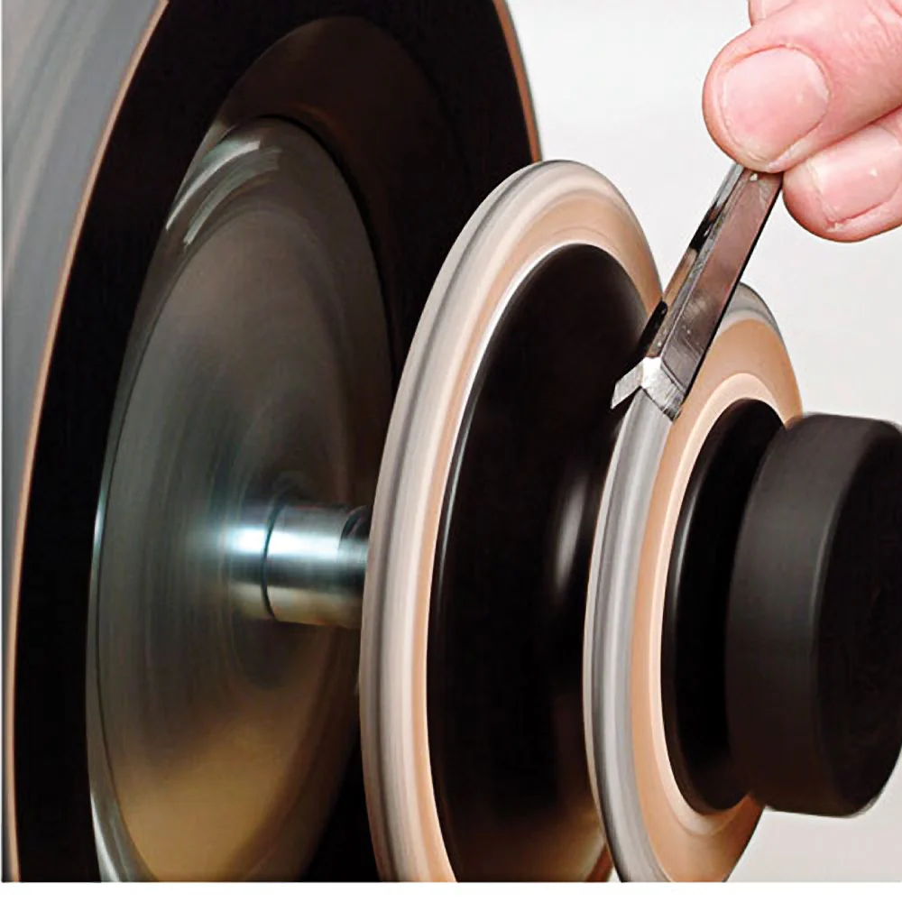 Secure Tormek LA-120 Profiled Leather Honing Wheel Exceptional