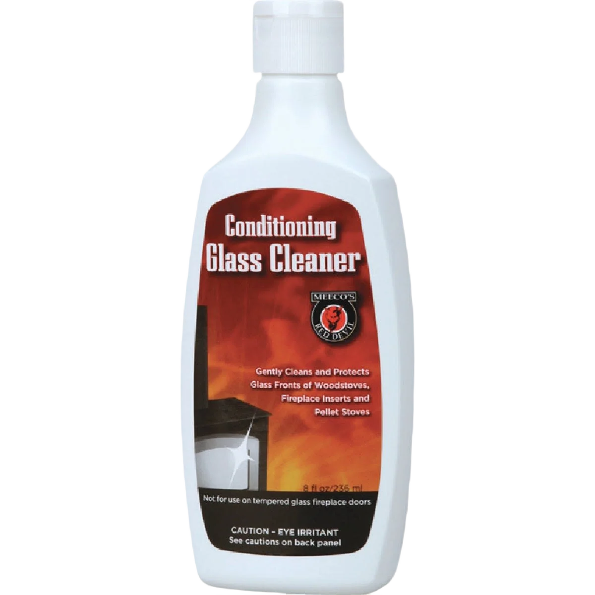 Responsible Meeco’s Red Devil Conditioning Glass Door Cleaner 8 oz. Fast