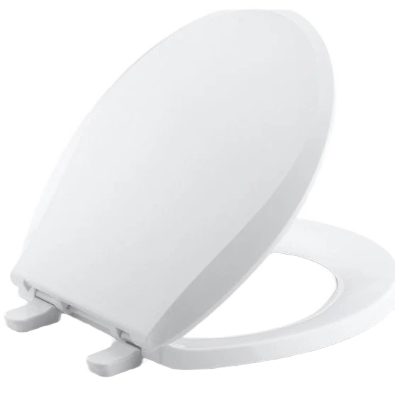 Breathable Kohler Cachet Quick Release White Round Front Toilet Seat Exclusive