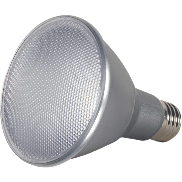 Healthy Satco 13 Watt PAR30 Long Neck LED 5000K 25 Deg. Flood Light Verified