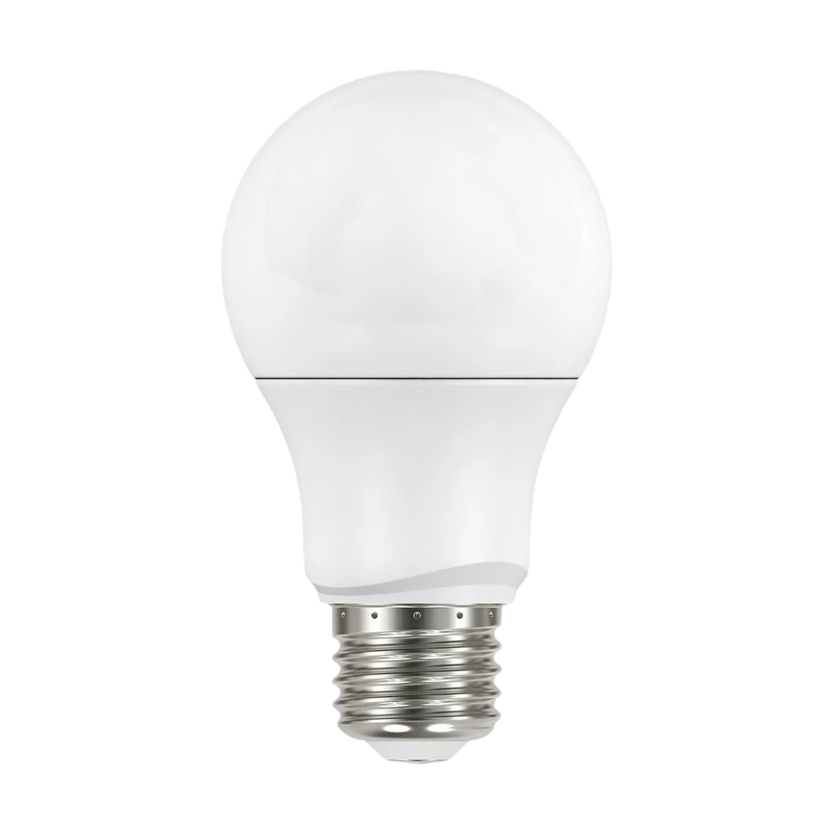 Long-Lasting Satco 9.5 Watt A19 LED Natural Light Medium Base Light Bulb 4-Pack Secure