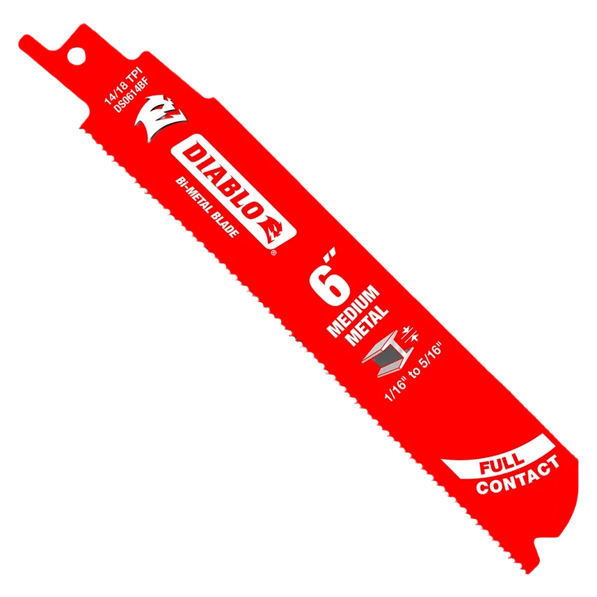 High-Grade Diablo 6-In. Bi-Metal Medium Metal Saw Blades 5-Pack Efficient