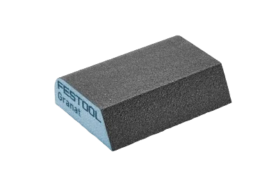 Certified Festool 201084 P120 Hard Combi Sponge Abrasive Block 6 ct Detailed