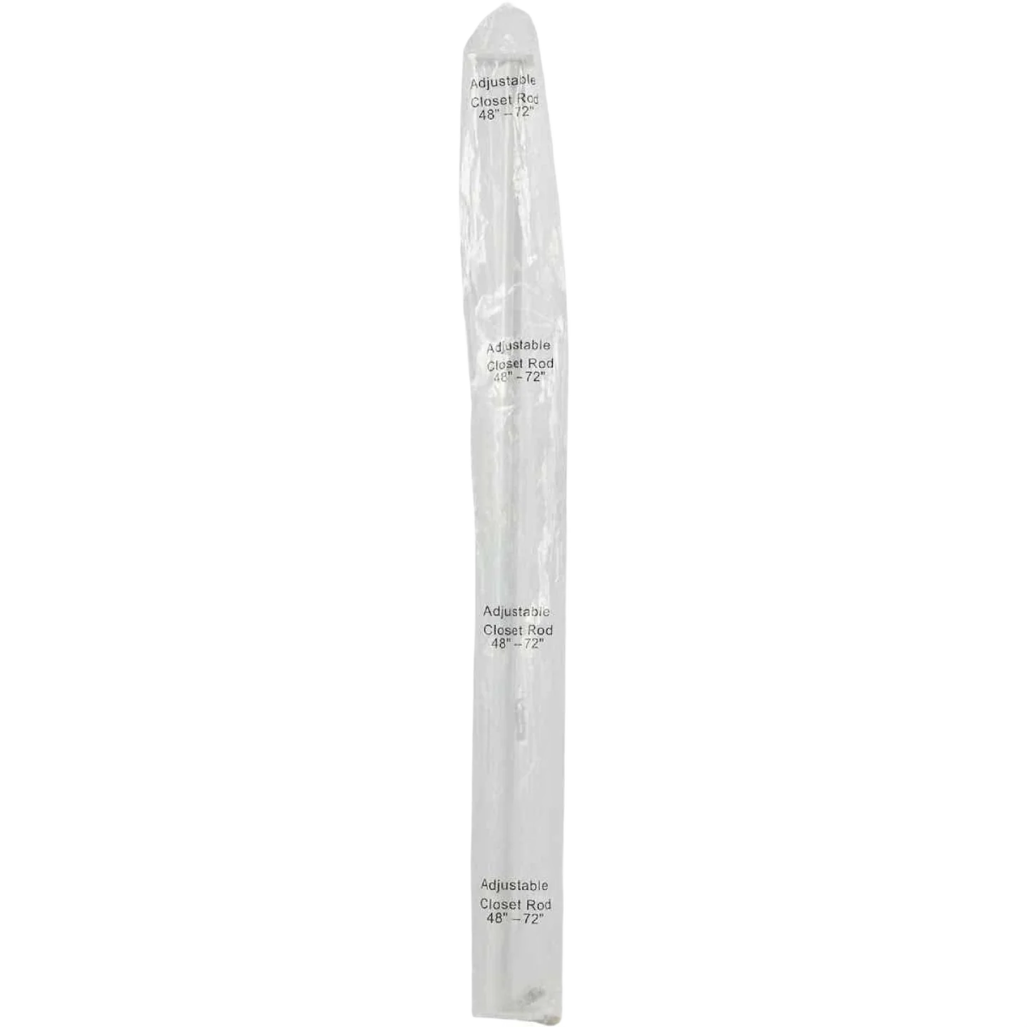 Fine John Sterling Closet-Pro White Adjustable Closet Rod 48 – 72 in. Exclusive