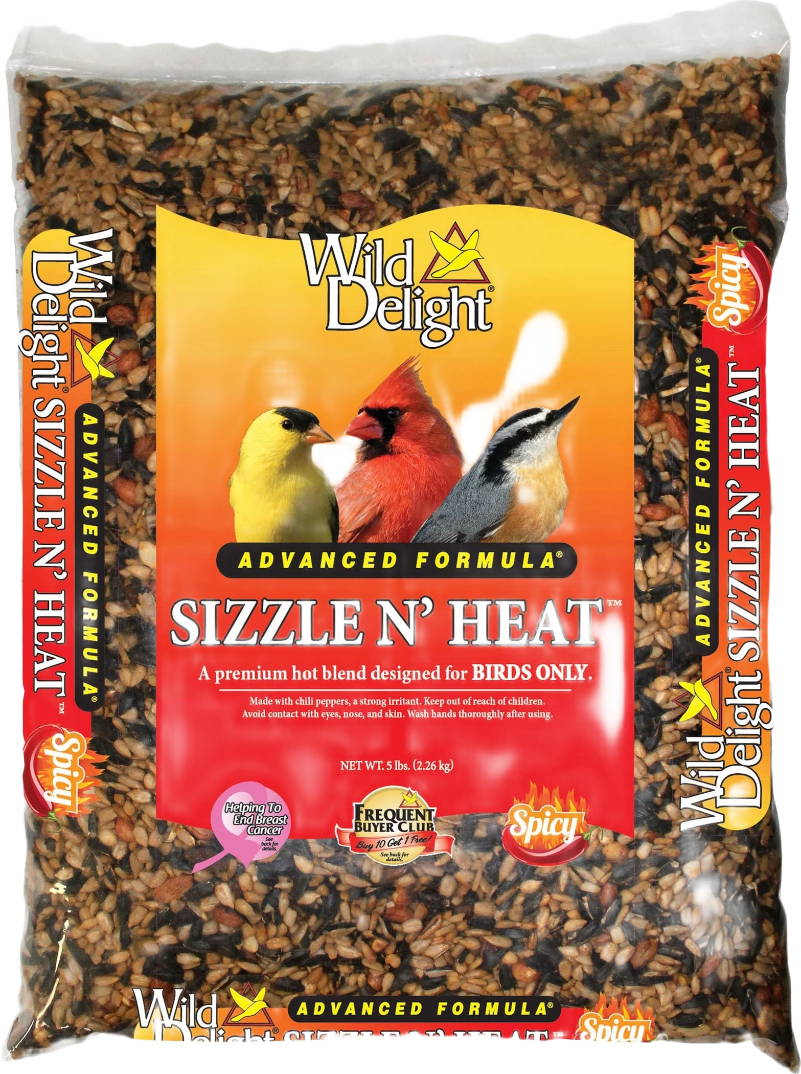 Superior Wild Delight Sizzle N Heat 5 lb. Original