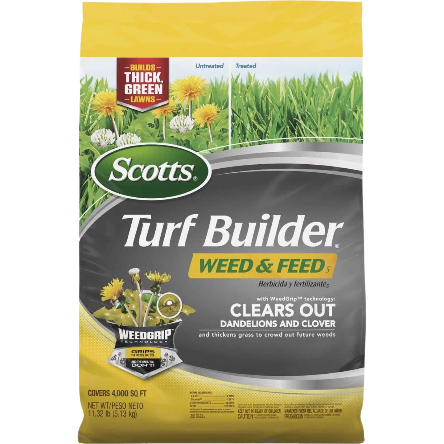 High-End Scotts Turf Builder Weed Feed 11.57 lbs. Official