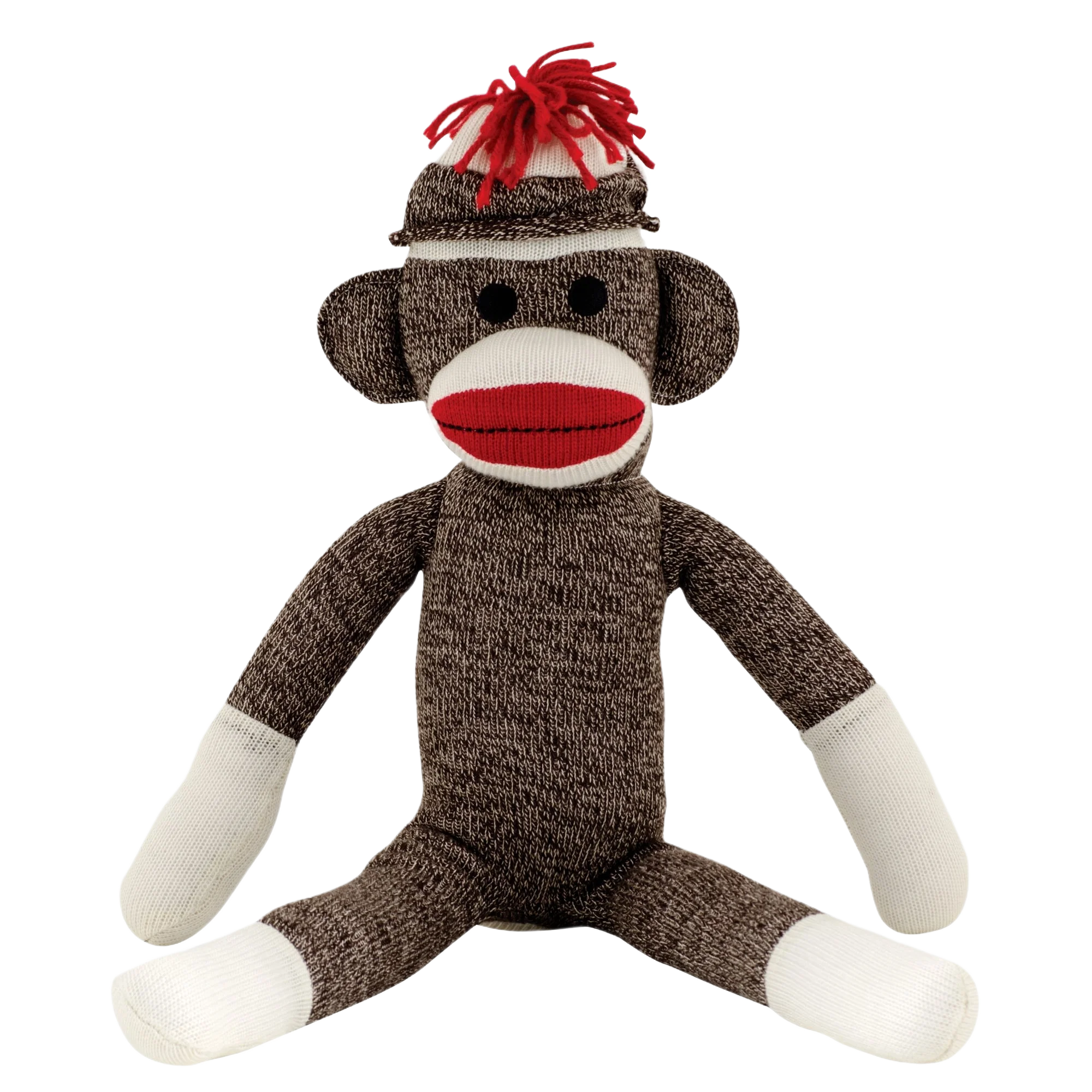 Healthy Schylling Stuffed Sock Toy Monkey Original