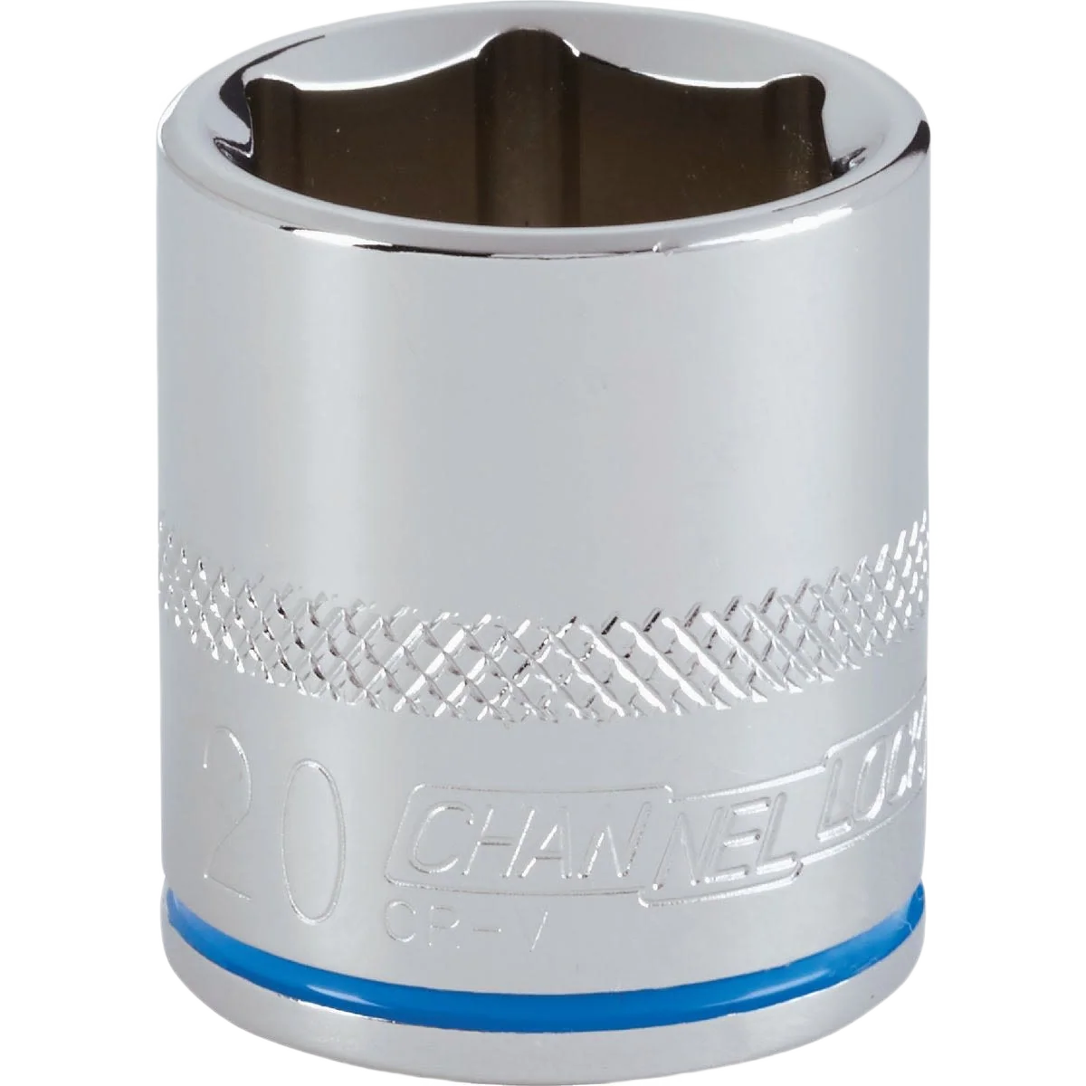 High-End Channellock 3 8 in. Drive 20mm 6-Point Shallow Metric Socket Exceptional