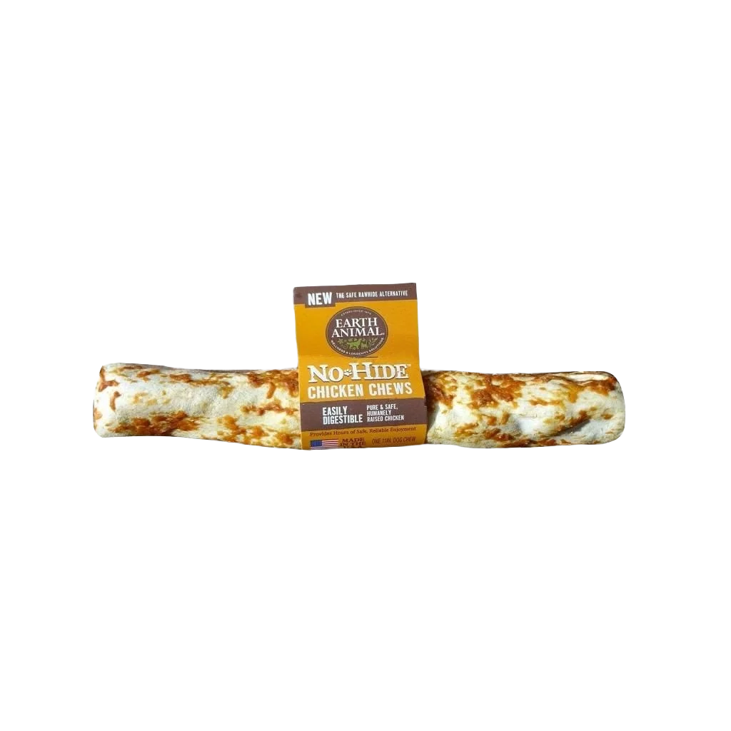 User-Friendly Earth Animal Large No Hide Single Chicken Dog Chew 11 in. Specialty