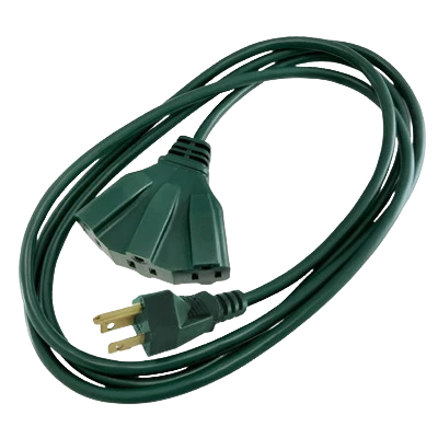 Comfortable Master Electrician 8′ 16 3 SJTW Green Outdoor Extension Cord Effective