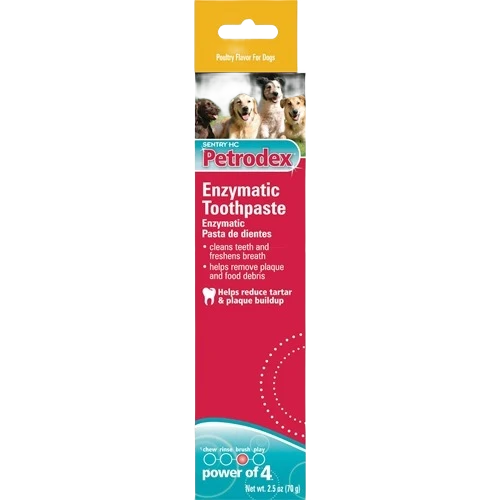 Effective Sentry Petrodex Enzymatic Dog Toothpaste Recyclable