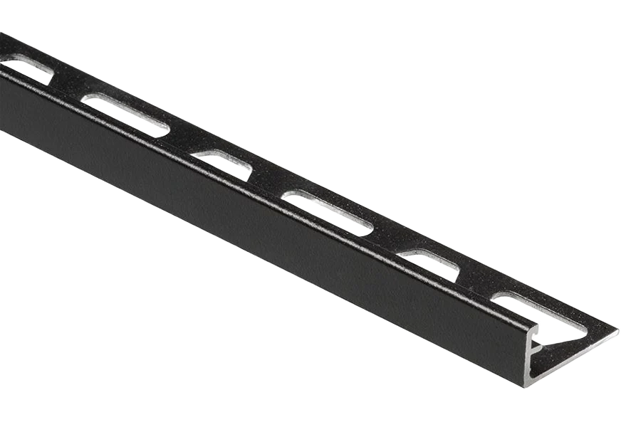 Optimized Schluter Matte Black SCHIENE Aluminum Edge Trim 3 8 High-Grade