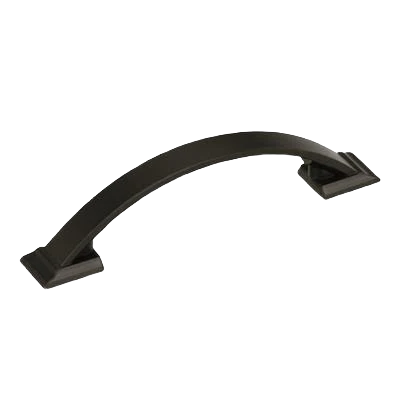 Stylish Amerock Candler 3-3 4 Center-to-Center Black Bronze Cabinet Pull Solid