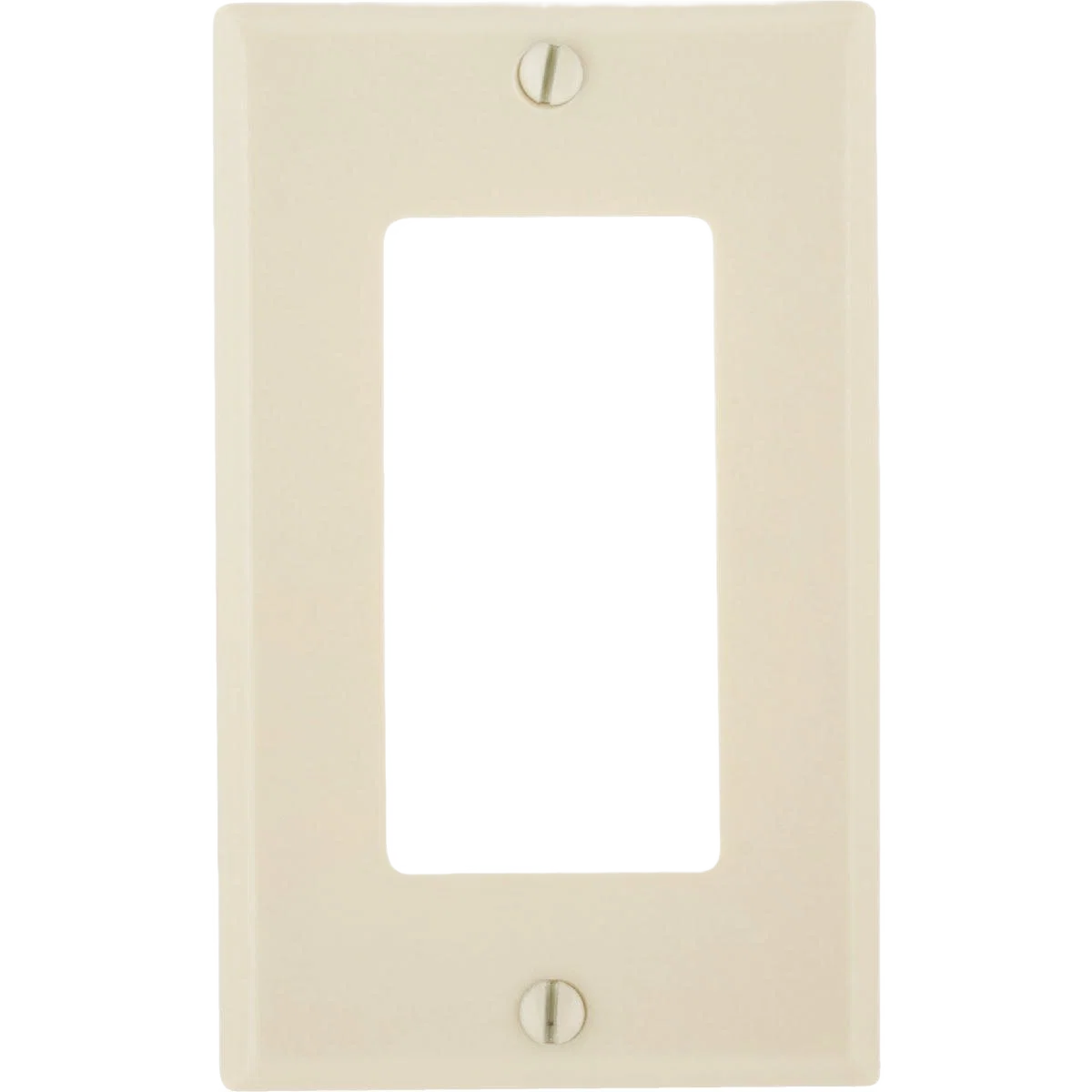 Leviton Decora 1-Gang Ivory Smooth Plastic Rocker Decorator Wall Plate Classic
