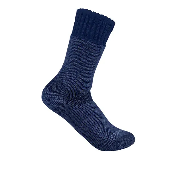Powerful Carhartt Men’s Large Navy Synthetic Wool Boot Socks Secure