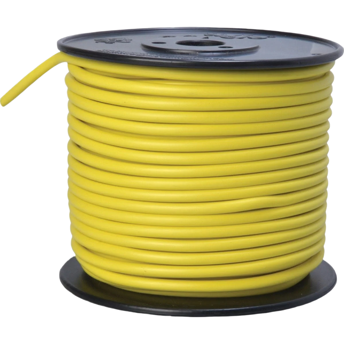 High-Performance Road Power 100 ft. Yellow 10-Gauge PVC-Coated Primary Wire Crafted