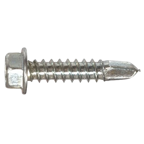 Secure Hillman 12-14 x 1-1 2 In. Hex Washer Head Self Drilling Screw with Washer Original