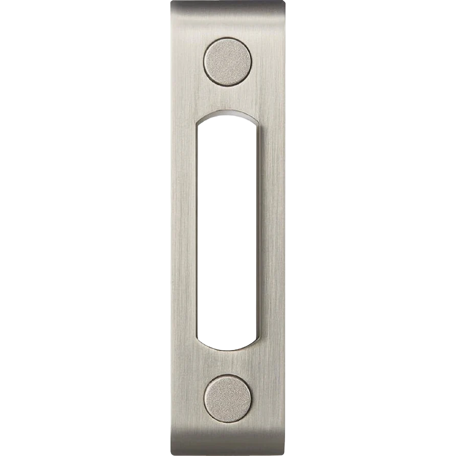 Comfortable Heath Zenith Satin Nickel Metal Lighted Doorbell Button Stylish