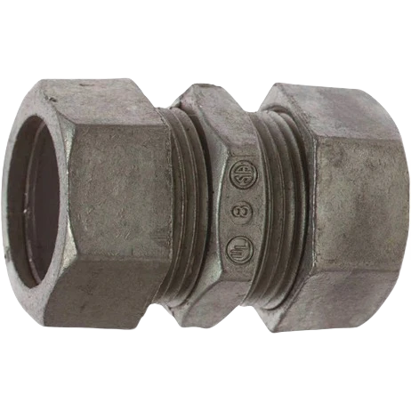 Flexible Halex 1 2 EMT Compression Conduit Coupling 5-Pack Trusted