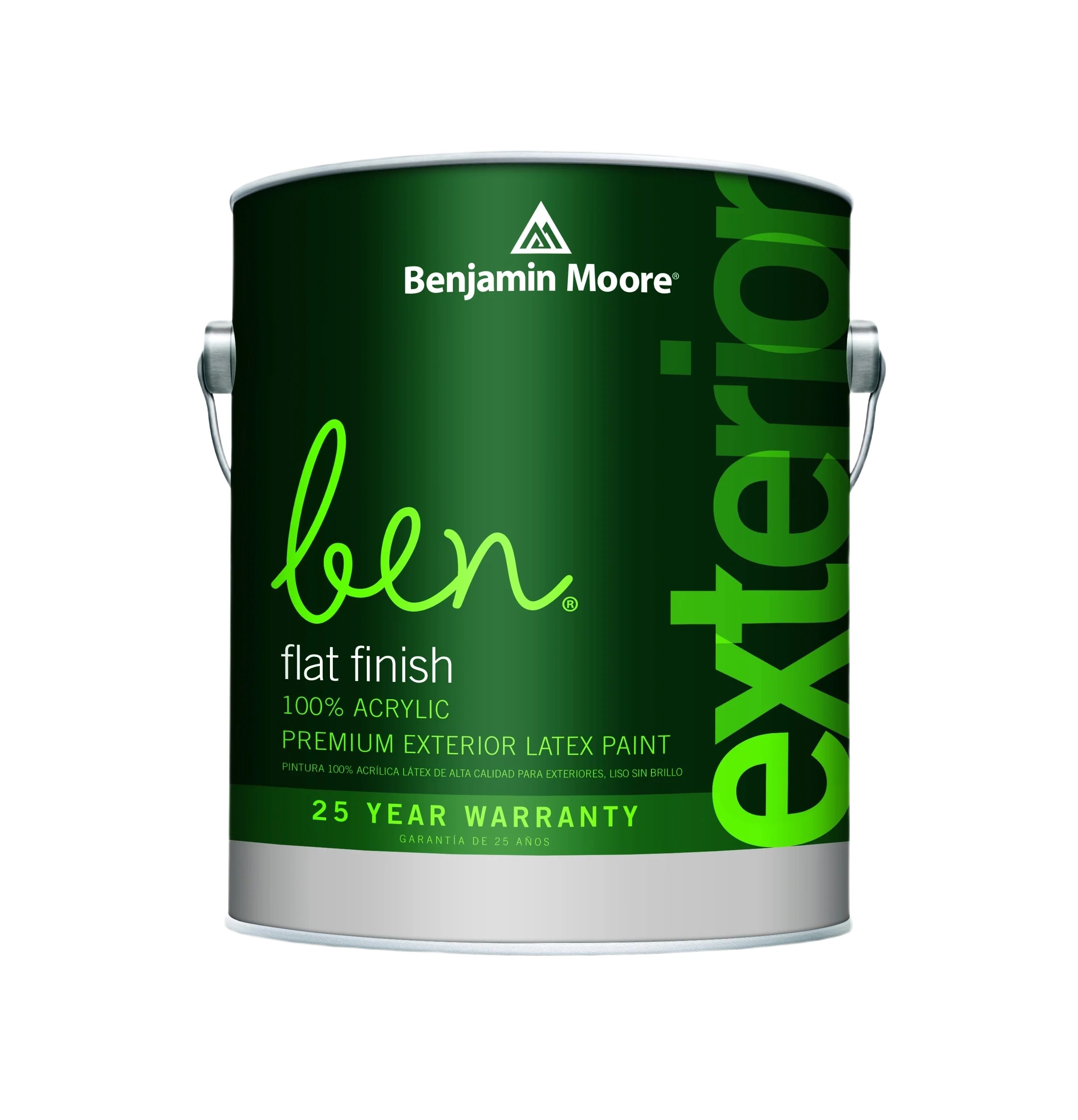 Natural Benjamin Moore Ben 1X Flat Finish Tintable Exterior Paint 1 Gallon Carefully Designed