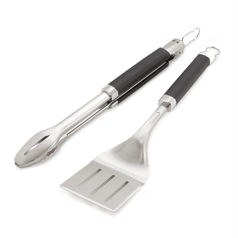 First-Class Weber Precision Grill Tongs Spatula Set Quality