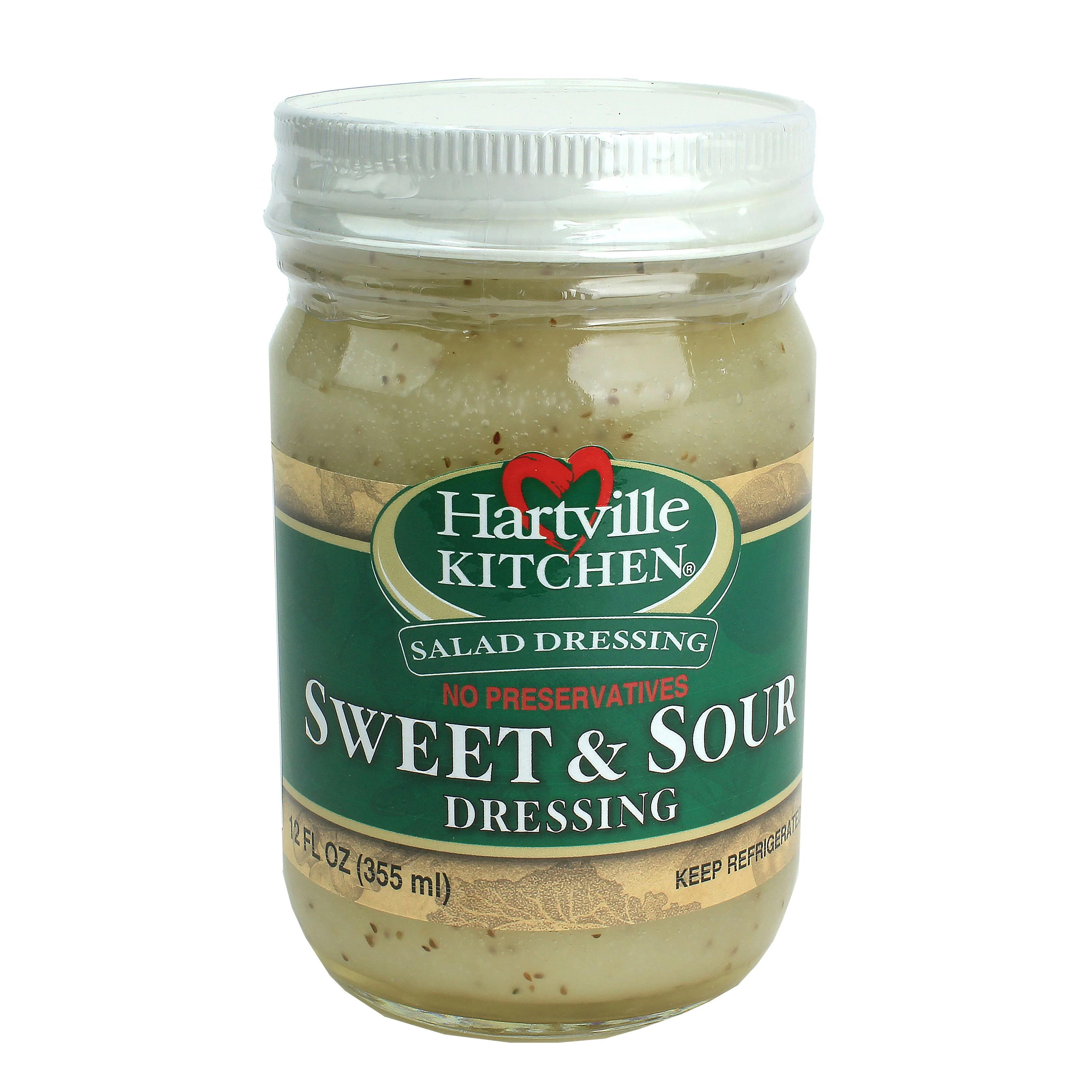Fine Crafted Hartville Kitchen Refrigerated Sweet Sour Dressing 12 oz. Verified