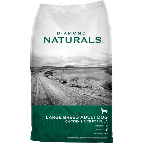 Exclusive Diamond Naturals Chicken Rice Large Breed Adult Dry Dog Food 40 lb. Original Design
