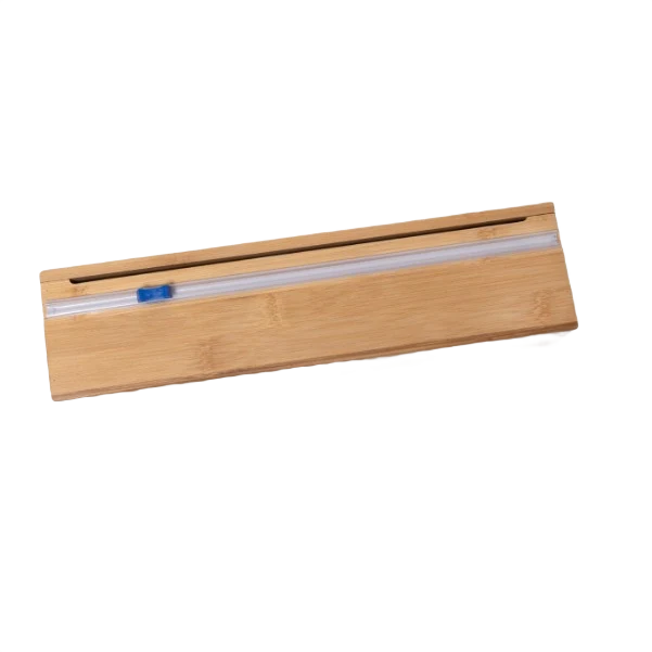 High-Quality Lipper Bamboo Single Wrap Dispenser with Cutter Professional
