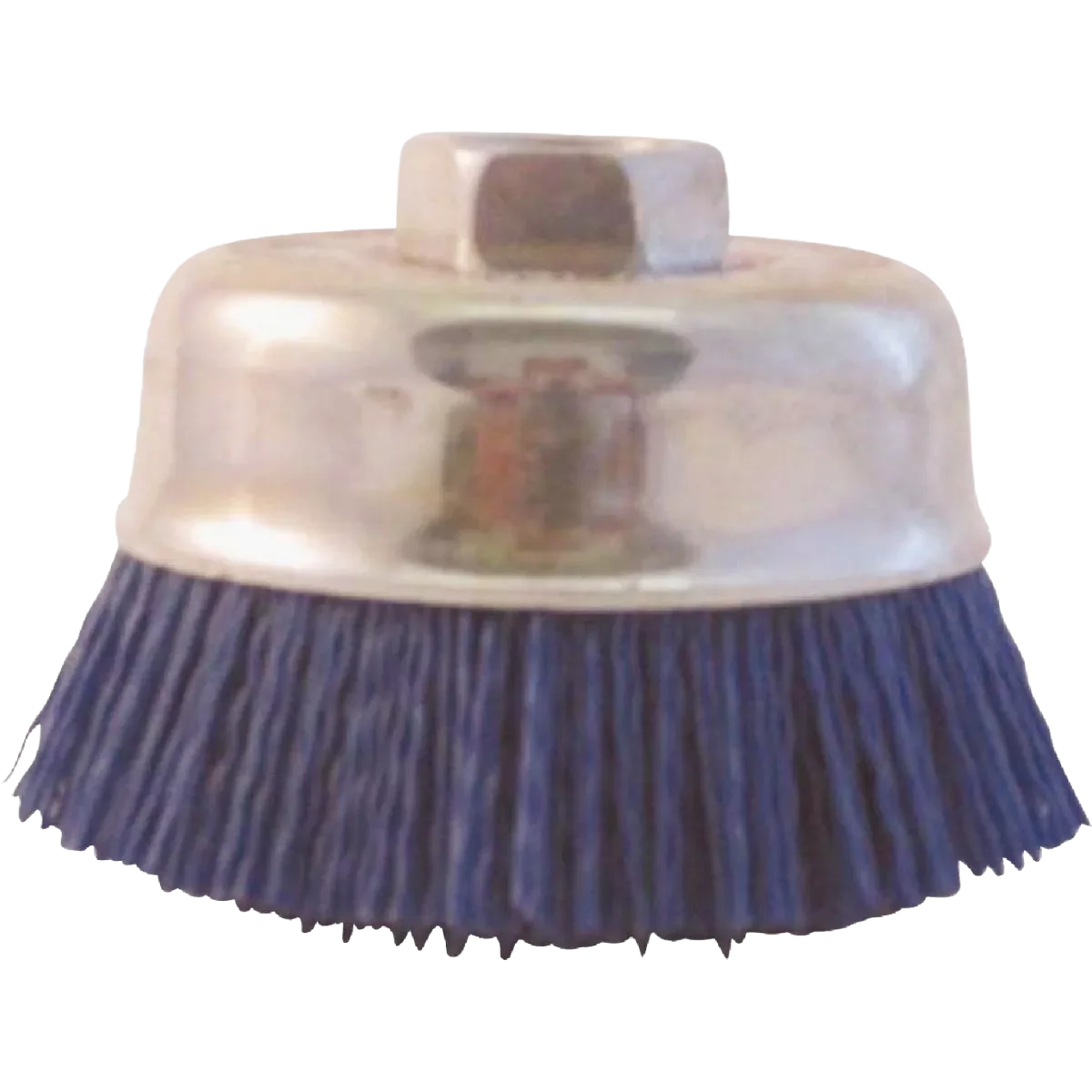 Detailed Nyalox 3 x 5 8 in. Blue 240-Grit Nylon Fine Cup Brush Proven