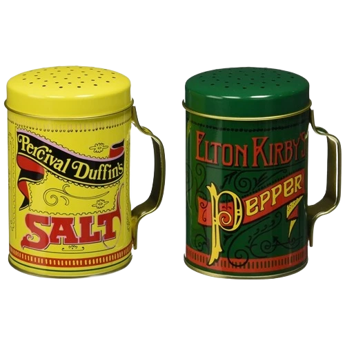 Dependable Norpro Salt and Pepper Shakers 2 Pc Functional