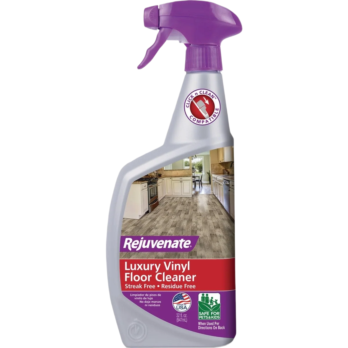 Smart Rejuvenate Luxury Vinyl Floor Cleaner 32 oz. Efficient