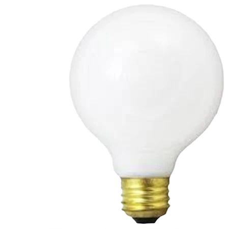 Stylish Satco 25 Watt G25 Medium White Light Bulb Powerful