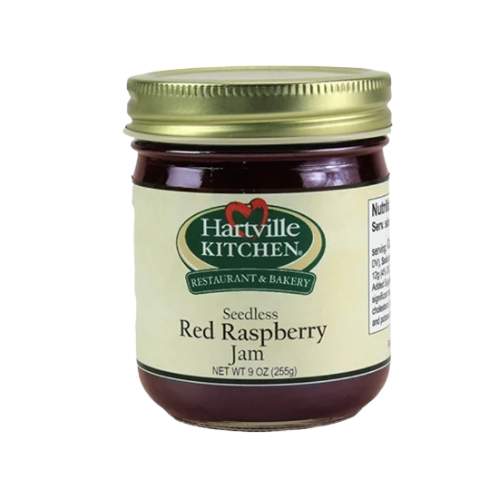 Unique Hartville Kitchen Seedless Red Raspberry Jam 9 oz. Next-Generation