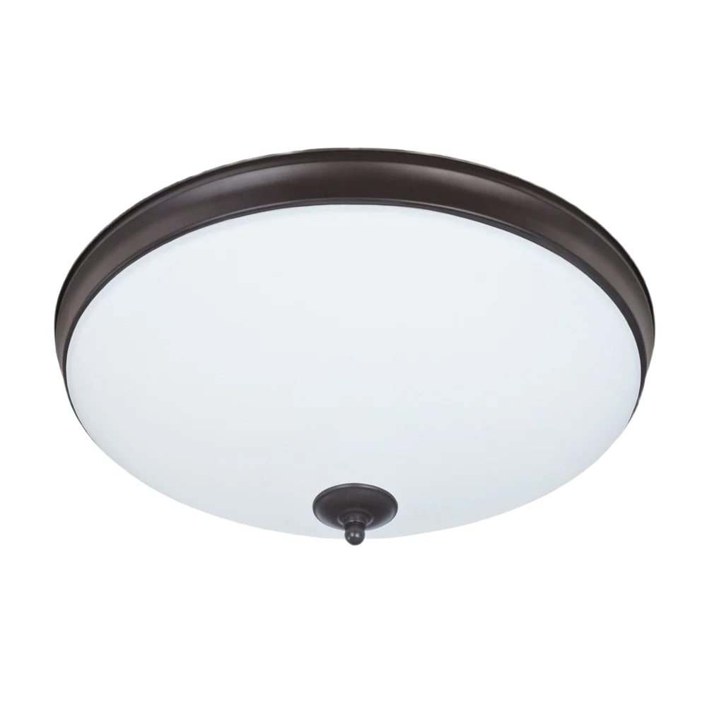 Minimalist Good Earth Lighting Legacy Bronze Mount LED Light 15 in. Reliable