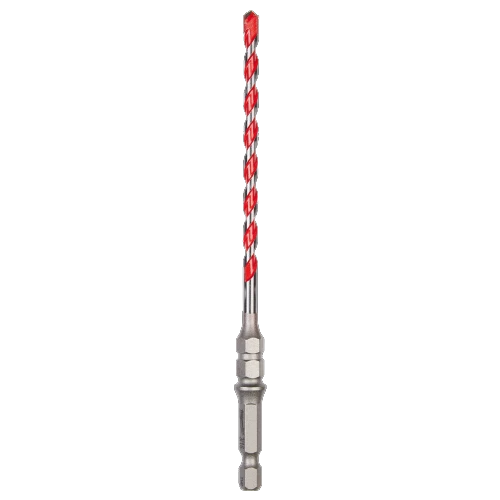 Secure Milwaukee SHOCKWAVE™ Impact Duty™ 3 16 x 6 Carbide Hammer Drill Bit w Hex Collar Outstanding