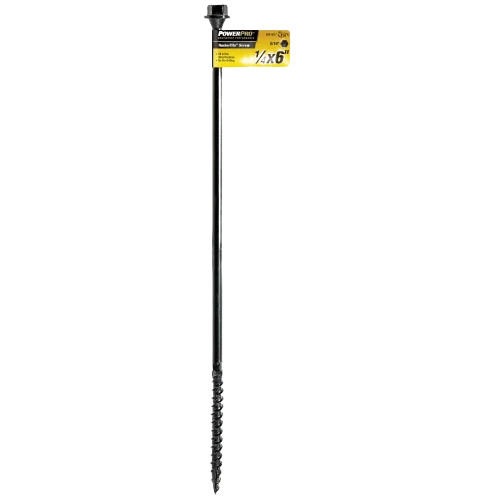 Refined Power Pro 1 4 In. x 6 In. TimberTite Structural Screw High-Performance