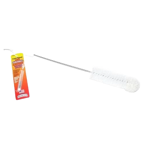 Environmentally Friendly Brushtech Foam-Tipped Long Laboratory Glassware Brush Genuine