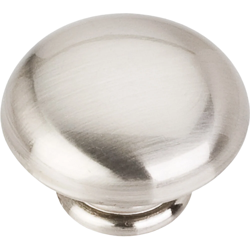 Outstanding Hardware Resources 1-3 16 In. Plain Gatsby Knob Satin Nickel Natural