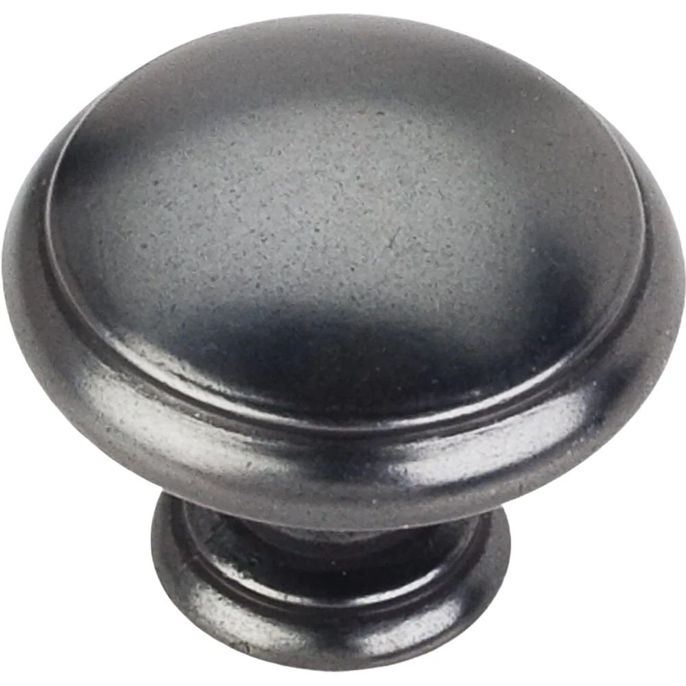 World-Class Hardware Resources Elements Gatsby Knob Gun Metal Secure