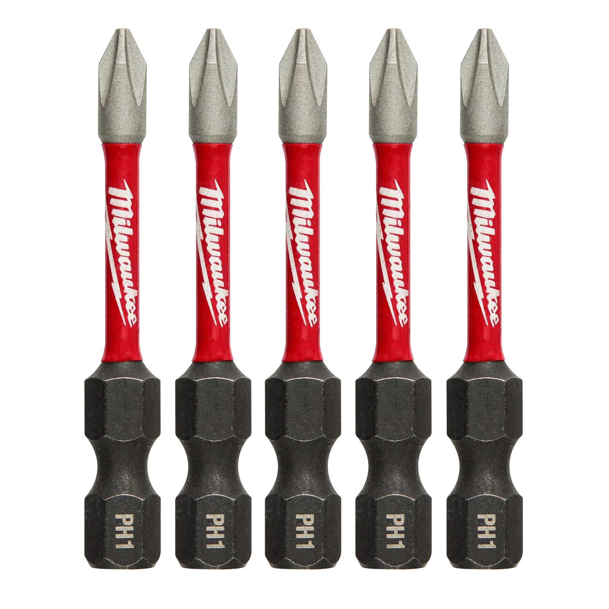 Casual Milwaukee SHOCKWAVE™ Impact Duty™ 2 PH1 Phillips Bits 5-Pack Elegant