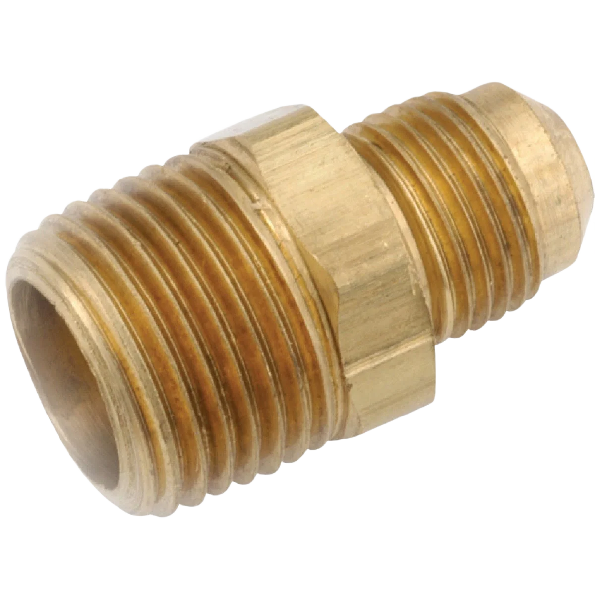 Fast Anderson Metals Brass Male Flare Connector 5 8 In. x 1 2 In. Original