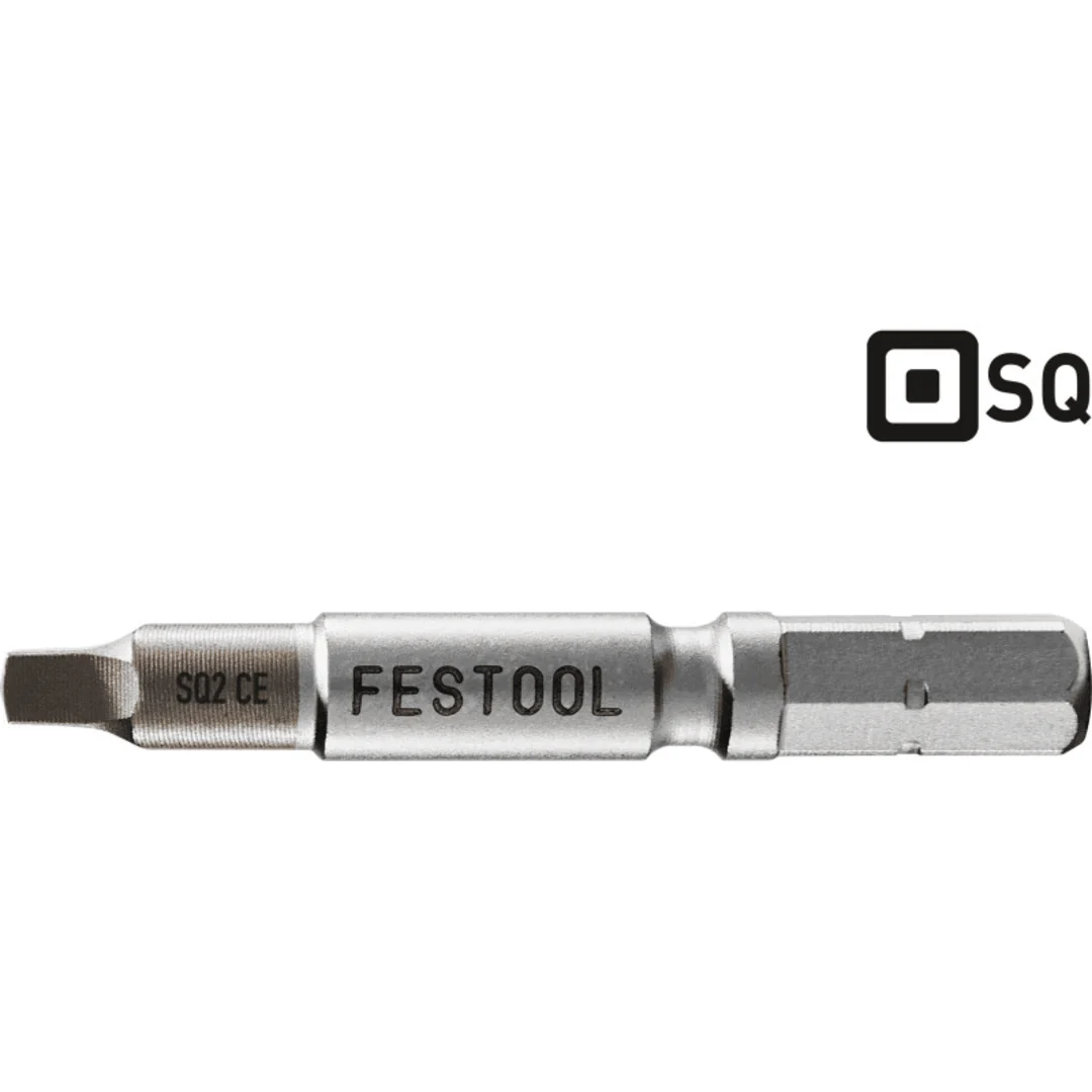 Exclusive Festool 205085 Square Drive Bits SQ 2-50 CENTRO 2 Breathable