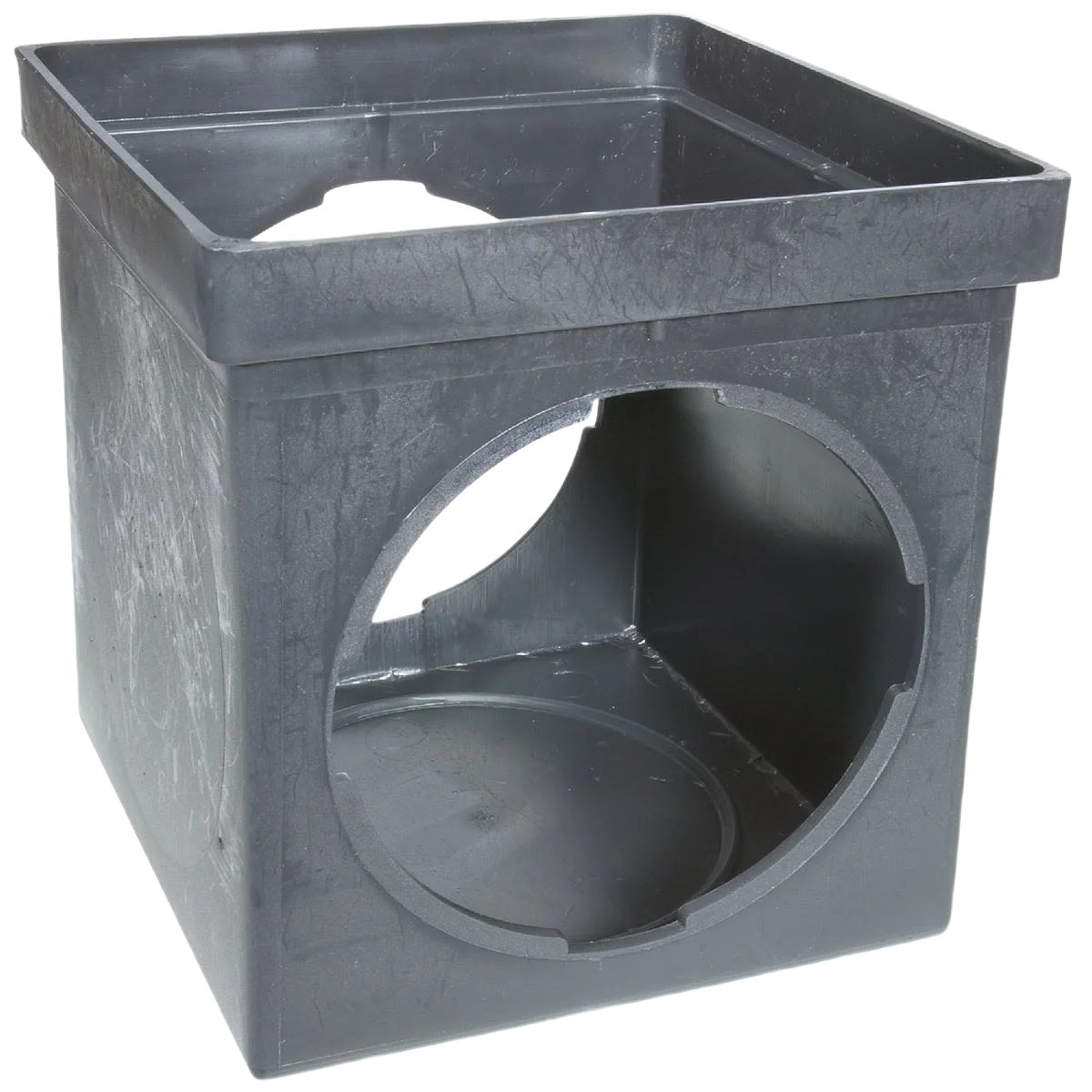 Innovative NDS Black Square Catch Basin 9 in. Secure