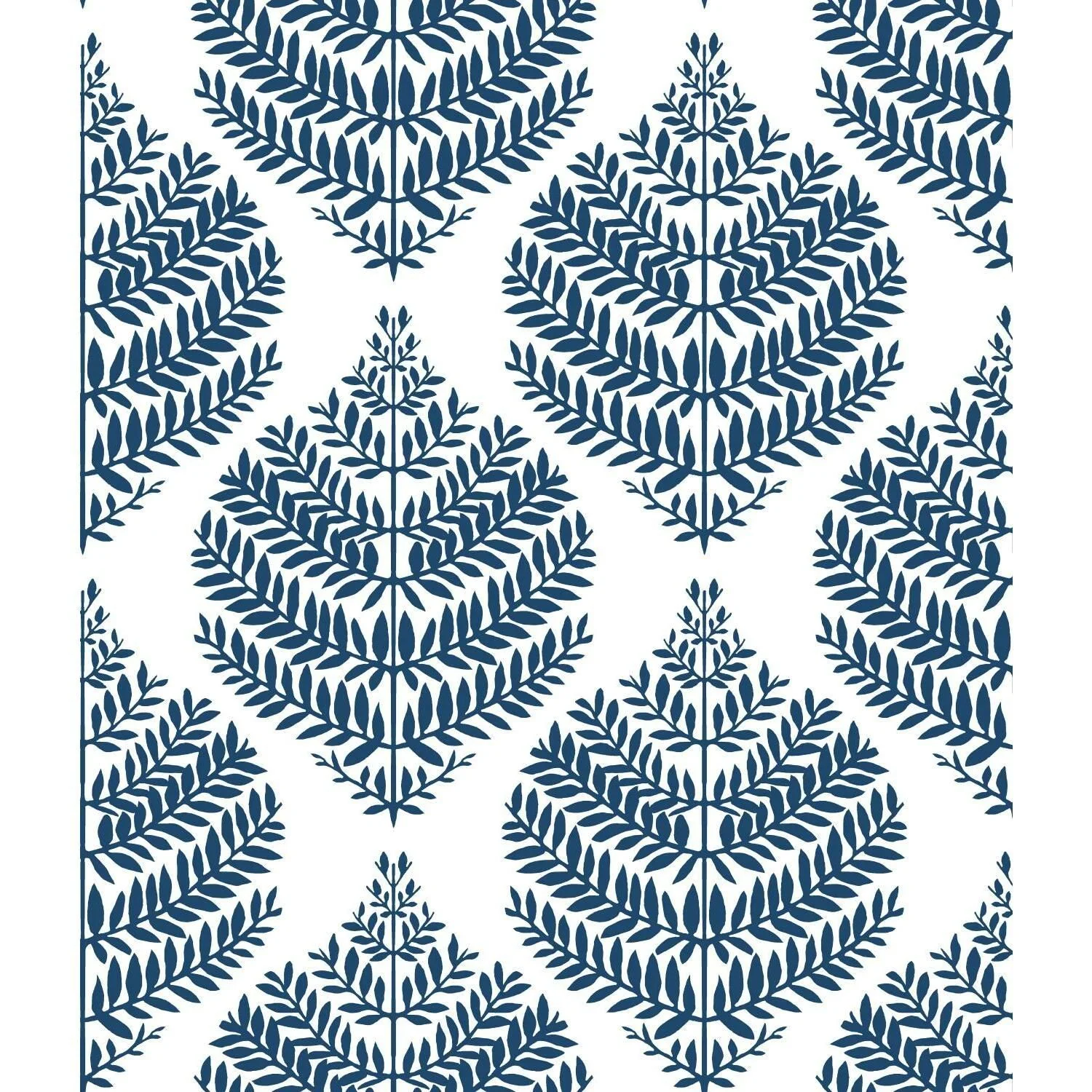Modern RoomMates Hygge Fern Damask Peel Stick Wallpaper Proven