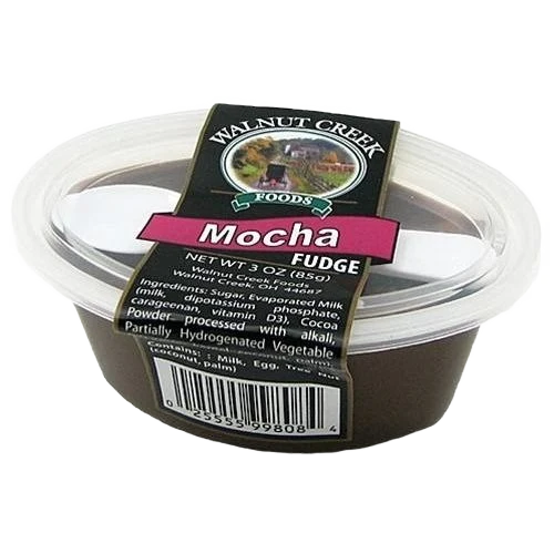 High-Grade Walnut Creek Mocha Fudge Cup 3 oz. Fast
