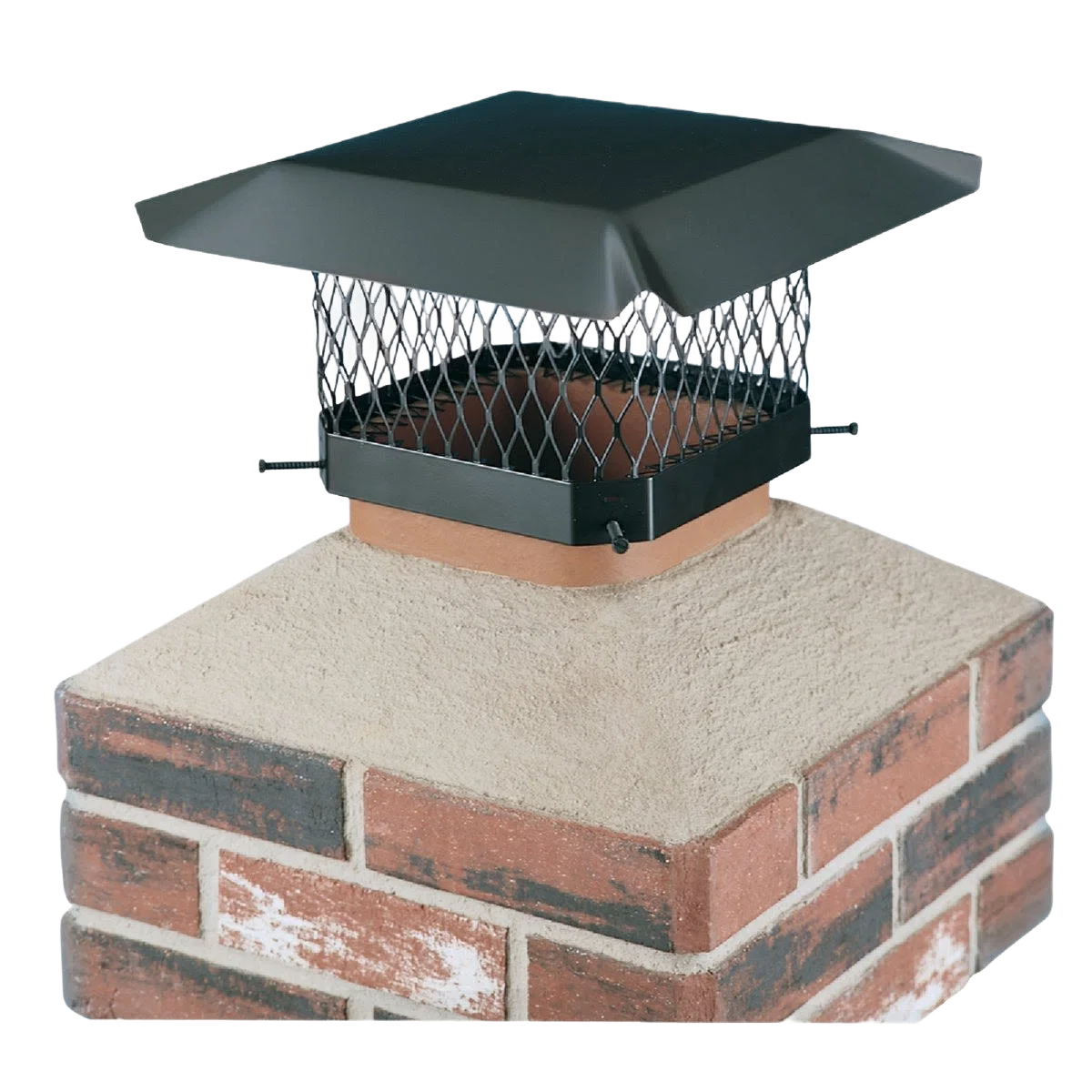 Artisan Shelter 9 x 9 Black Steel Chimney Cap Exclusive