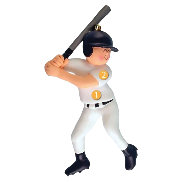 Next-Generation Ornament Central Personalized Male Baseball Player Ornament Dependable