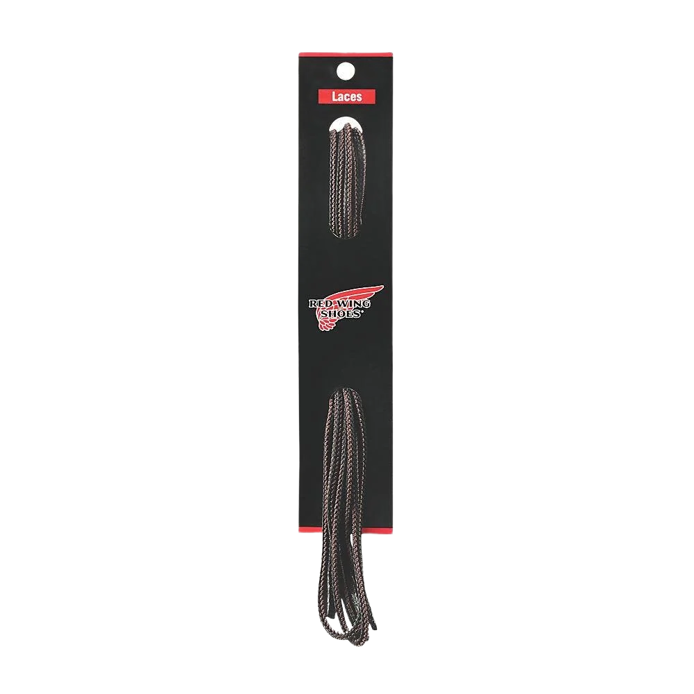 Next-Generation Red Wing Black Brown Shoe Laces 63 in. Dependable